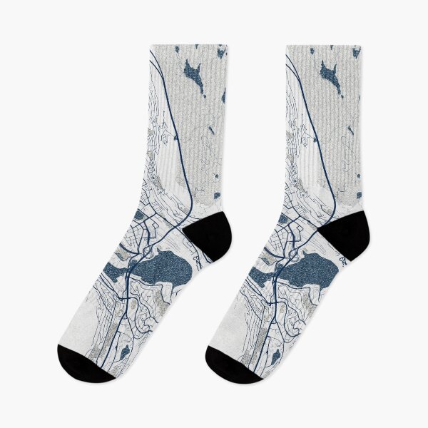Item preview, Bergen City Map of Vestland, Norway - Coastal designed and sold by deMAP.