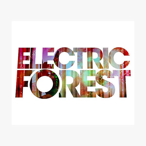 Item preview, Electric Forest Fairy Logo designed and sold by PlantPurgatory.
