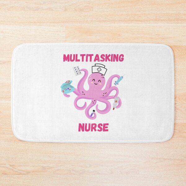 Item preview, Pink Multitasking Octopus  designed and sold by luchik-and-co.