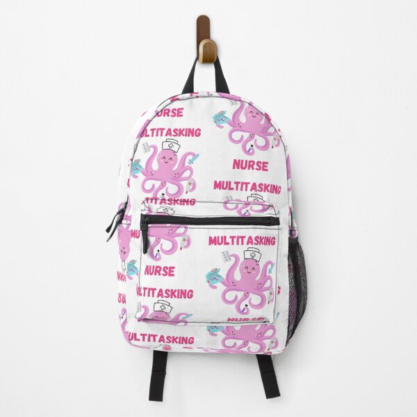 Item preview, Pink Multitasking Octopus  designed and sold by luchik-and-co.