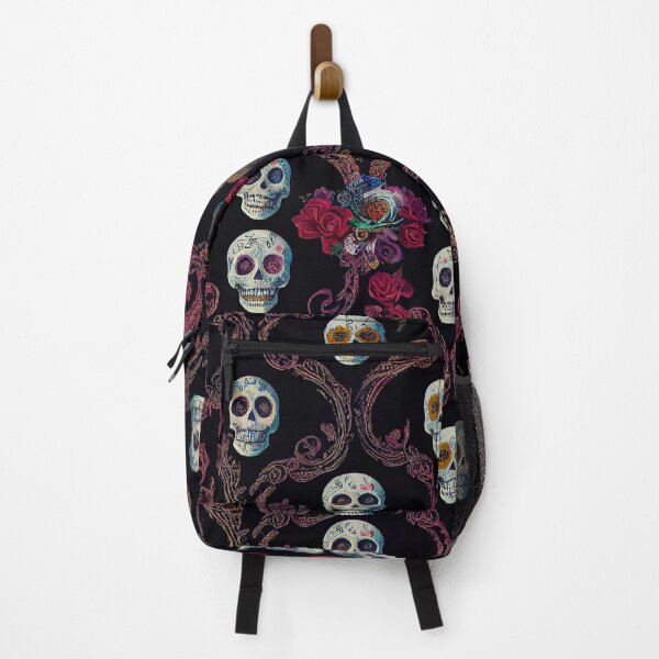 Item preview, Paisley Border Skulls designed and sold by Oubliette Studios.