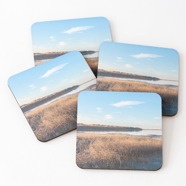 Item preview, Golden Grasses at Aspen Beach in Gull Lake, Alberta designed and sold by Amy Mitchell.