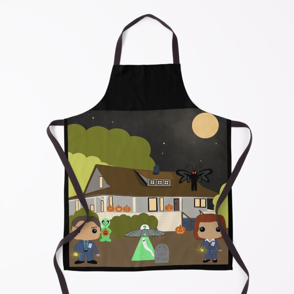 Item preview, mulder and scully decorated the unremarkable house for halloween designed and sold by DanaScully0709.