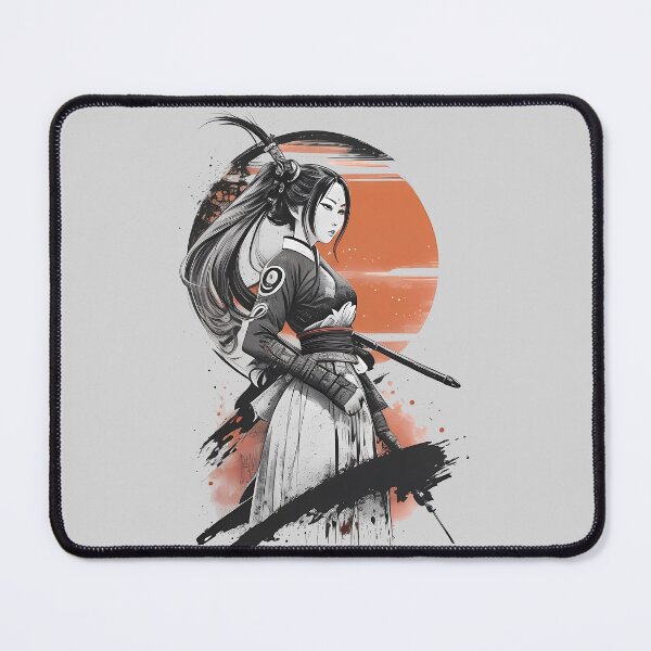 Item preview, Onna-Bugeisha at Dusk: Inked Warrior designed and sold by DevushkaStore.