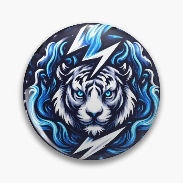 Item preview, Ice and Lightning Tiger designed and sold by Mark Cannon.