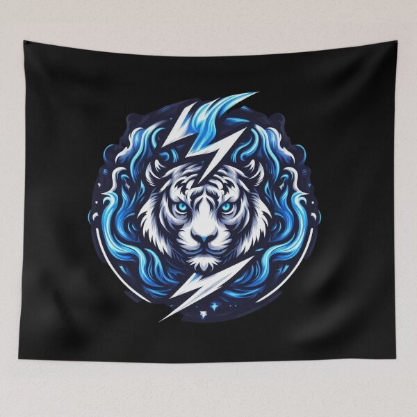 Item preview, Ice and Lightning Tiger designed and sold by Mark Cannon.