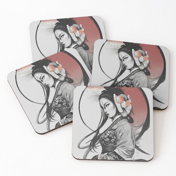 Item preview, Sunset Onna-Bugeisha: Circular Elegance designed and sold by DevushkaStore.