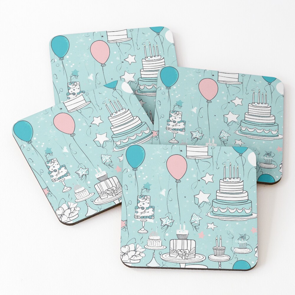 Item preview, Coasters (Set of 4) designed and sold by The-Library.