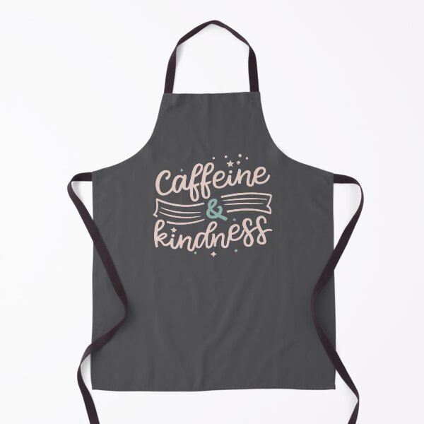 Item preview, Caffeine & Kindness Cute Coffee Quote - Coffee & Food Themed Designs designed and sold by CoffeeJoeMugs.