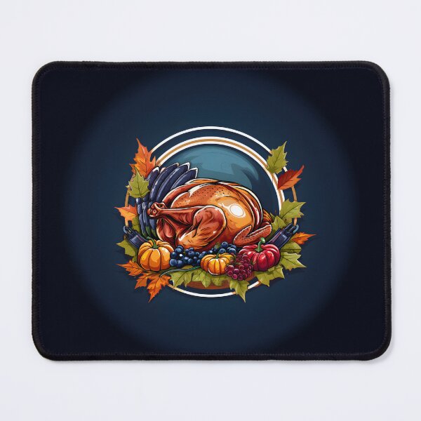 Item preview, Thanksgiving roast dinner turkey logo designed and sold by workshoot.