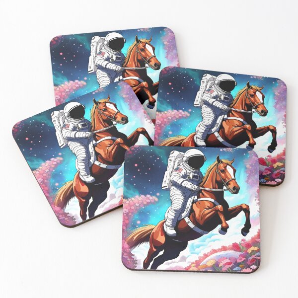 Item preview, Astronaut Riding Horse In Space designed and sold by Wiss2Arts.