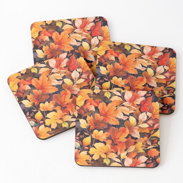 Item preview, Autumn Leaves Watercolor - Seamless Pattern designed and sold by ClassActCreator.