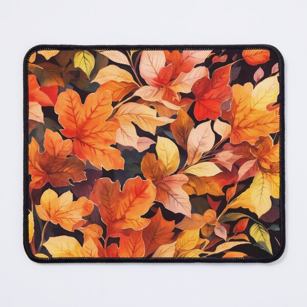 Item preview, Autumn Leaves Watercolor - Seamless Pattern designed and sold by ClassActCreator.