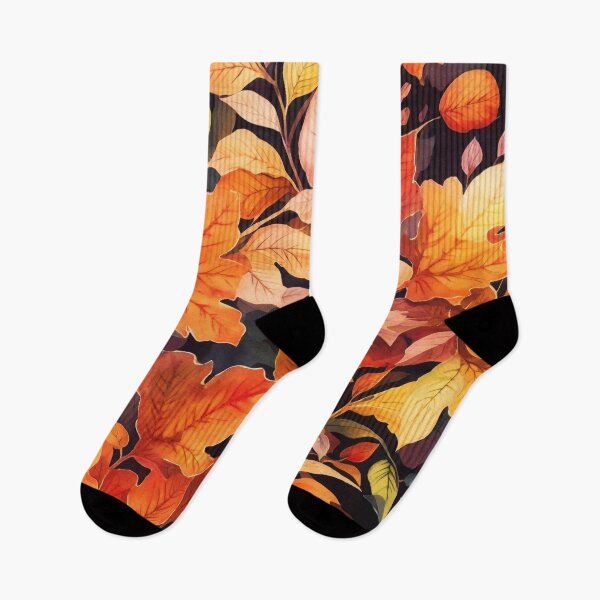 Item preview, Autumn Leaves Watercolor - Seamless Pattern designed and sold by ClassActCreator.