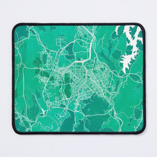 Item preview, Daejeon City Map of South Korea - Watercolor designed and sold by deMAP.