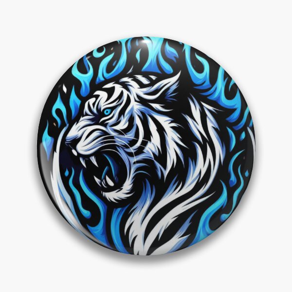 Item preview, Ice and Fire Tiger Shield designed and sold by Mark Cannon.