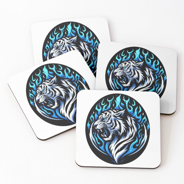 Item preview, Ice and Fire Tiger Shield designed and sold by Mark Cannon.