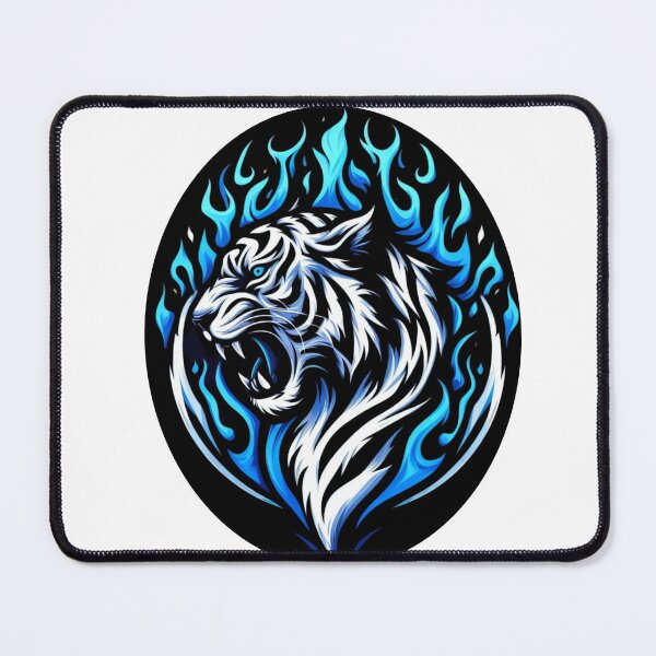 Item preview, Ice and Fire Tiger Shield designed and sold by Mark Cannon.