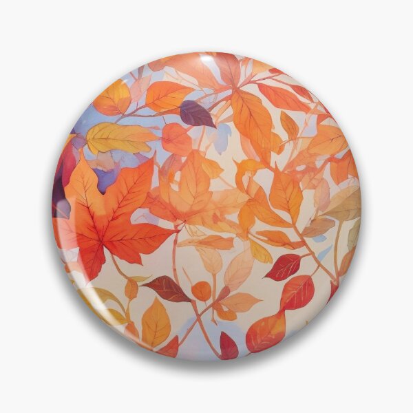 Item preview, Watercolor Fall Leaves - Seamless Pattern designed and sold by ClassActCreator.