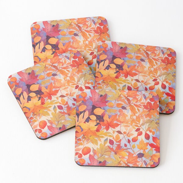 Item preview, Watercolor Fall Leaves - Seamless Pattern designed and sold by ClassActCreator.