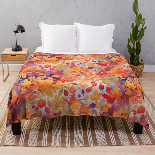 Item preview, Watercolor Fall Leaves - Seamless Pattern designed and sold by ClassActCreator.