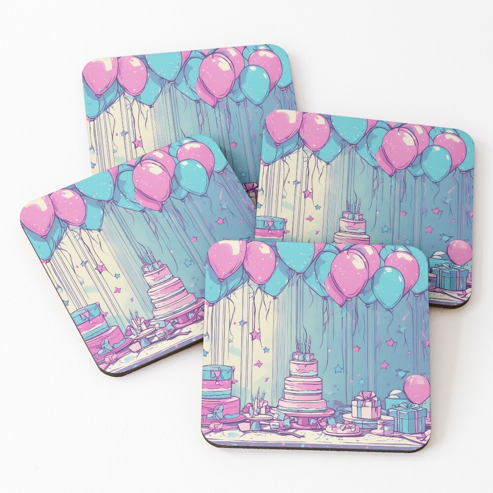 Item preview, Coasters (Set of 4) designed and sold by The-Library.