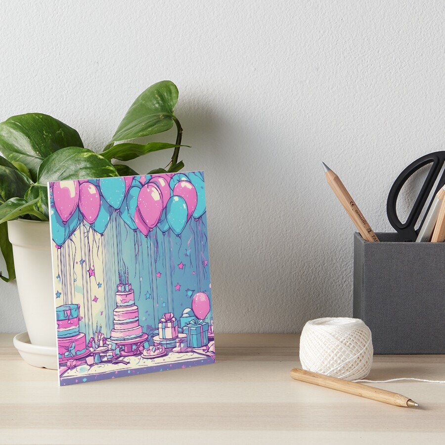 Item preview, Art Board Print designed and sold by The-Library.