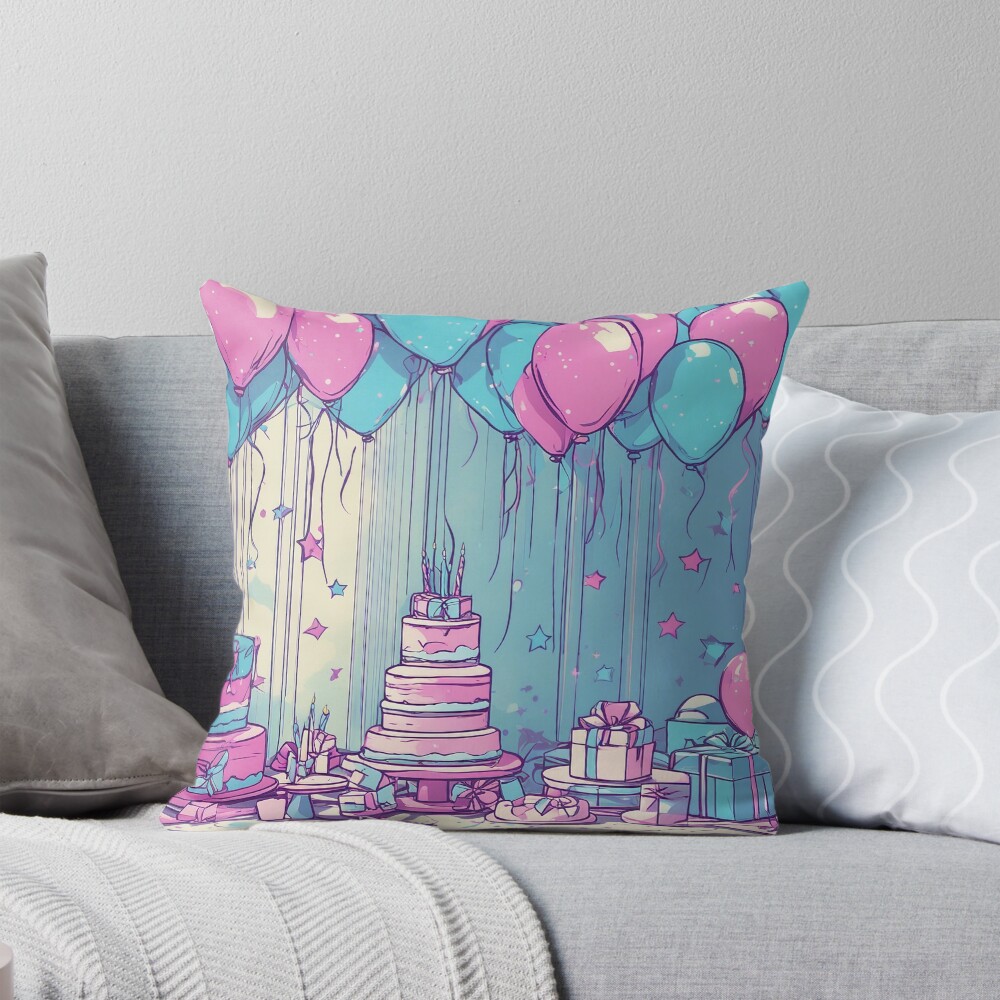 Item preview, Throw Pillow designed and sold by The-Library.