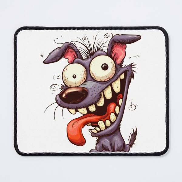 Item preview, Crazy Dog, Dog Classic T-Shirt, Cartoon, Funny designed and sold by pic-ture4you.
