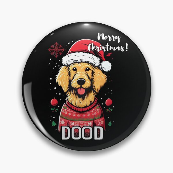 Item preview, Merry Christmas Dood Golden Doodle Dog Ugly Christmas designed and sold by RunThatApparel.
