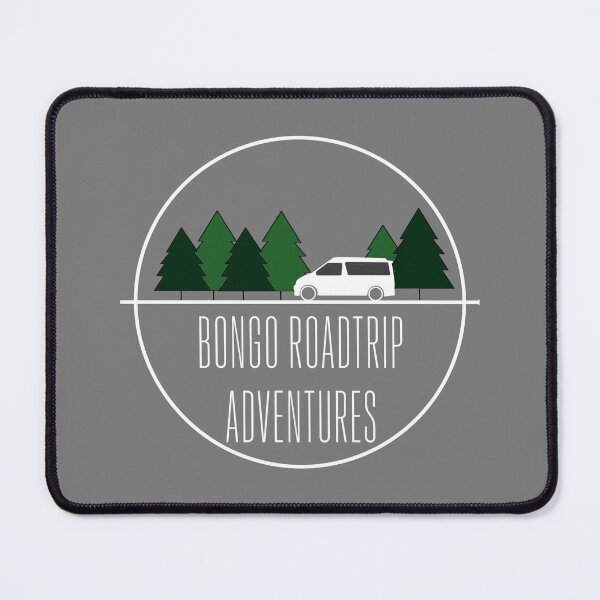 Item preview, Bongo Roadtrip Adventures white outline designed and sold by LocalOddball.
