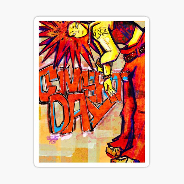 Concert Day Sticker