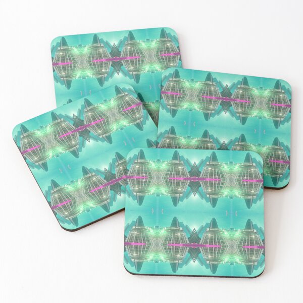 Item preview, Horizon 22 Glow Photo Pattern Photo Teal designed and sold by vallisrowe.