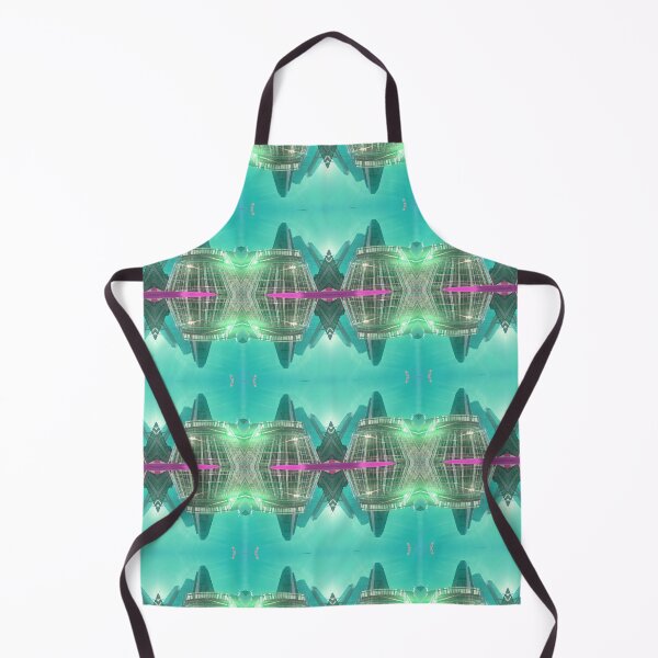 Item preview, Horizon 22 Glow Photo Pattern Photo Teal designed and sold by vallisrowe.