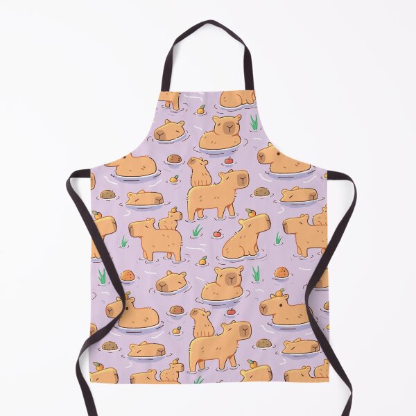 Item preview, Capybara Chillin in Purple designed and sold by CnreedComics.