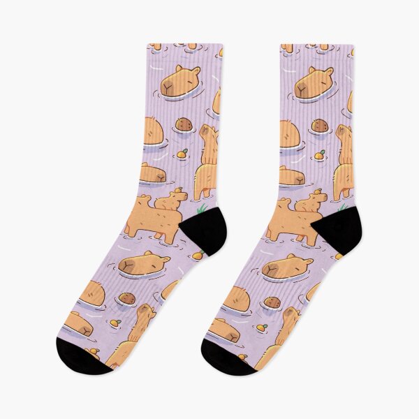 Item preview, Capybara Chillin in Purple designed and sold by CnreedComics.