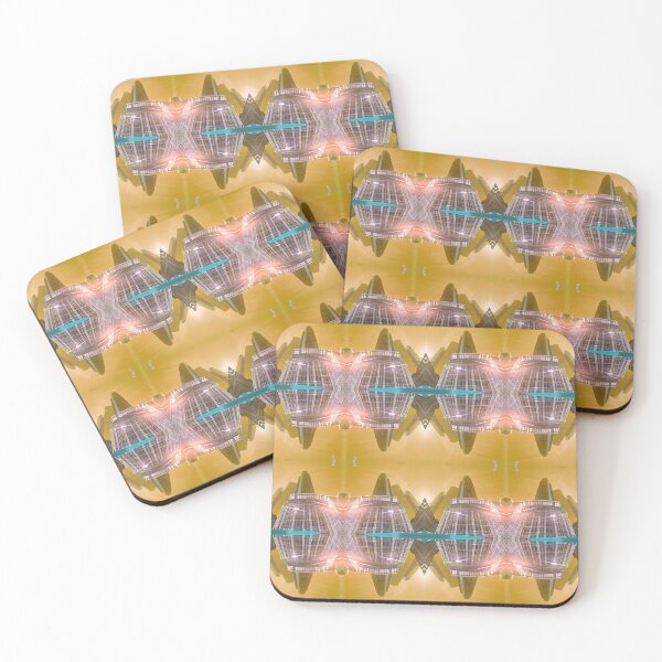 Item preview, Horizon 22 Glow Photo Pattern Ochre designed and sold by vallisrowe.