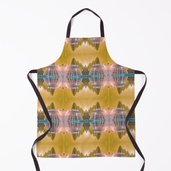 Item preview, Horizon 22 Glow Photo Pattern Ochre designed and sold by vallisrowe.