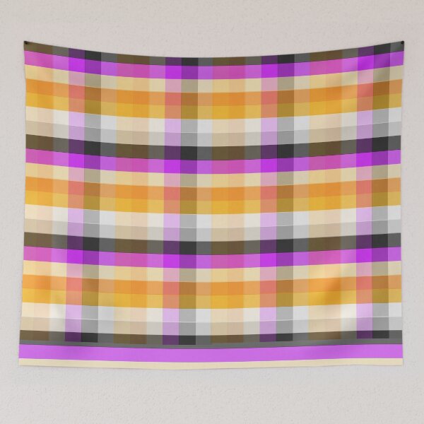 Item preview, Halloween Gingham designed and sold by elledeegee.