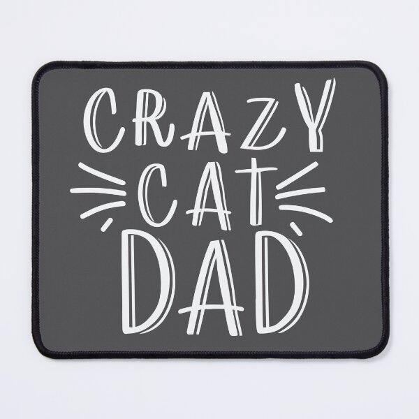 Item preview, Crazy Cat Dad Chalkboard Style Design - Cute Pet Cat Dad Quote  designed and sold by CoffeeJoeMugs.
