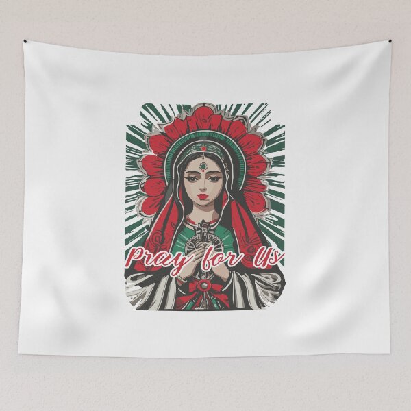 Item preview, Our Lady of Guadalupe Pray for Us Virgen de Guadalupe designed and sold by wingstar.