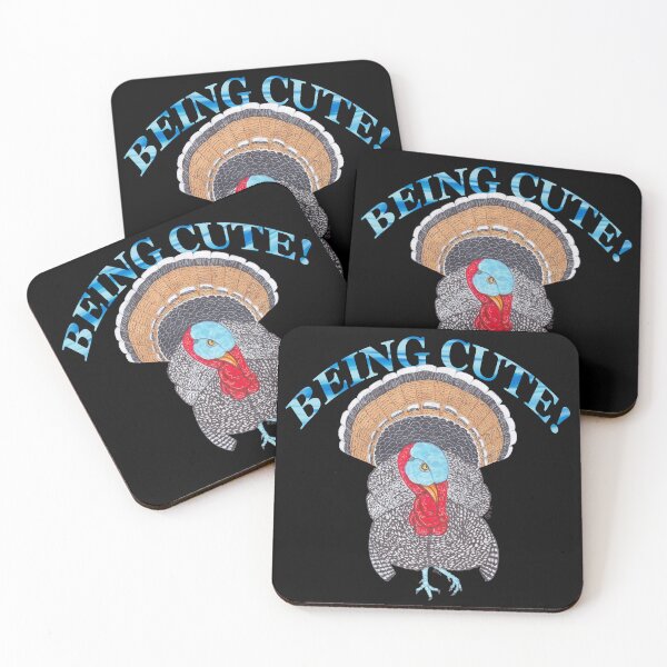 Item preview, NARRAGANSETT TURKEY BEING CUTE designed and sold by BeritValk.