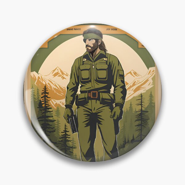 Artikelvorschau, Naked Snake Bushcraft-Überlebenshandbuch. Mit der Unterstützung von Joy Big Boss. Metallgetriebe entworfen und verkauft von vendigo.