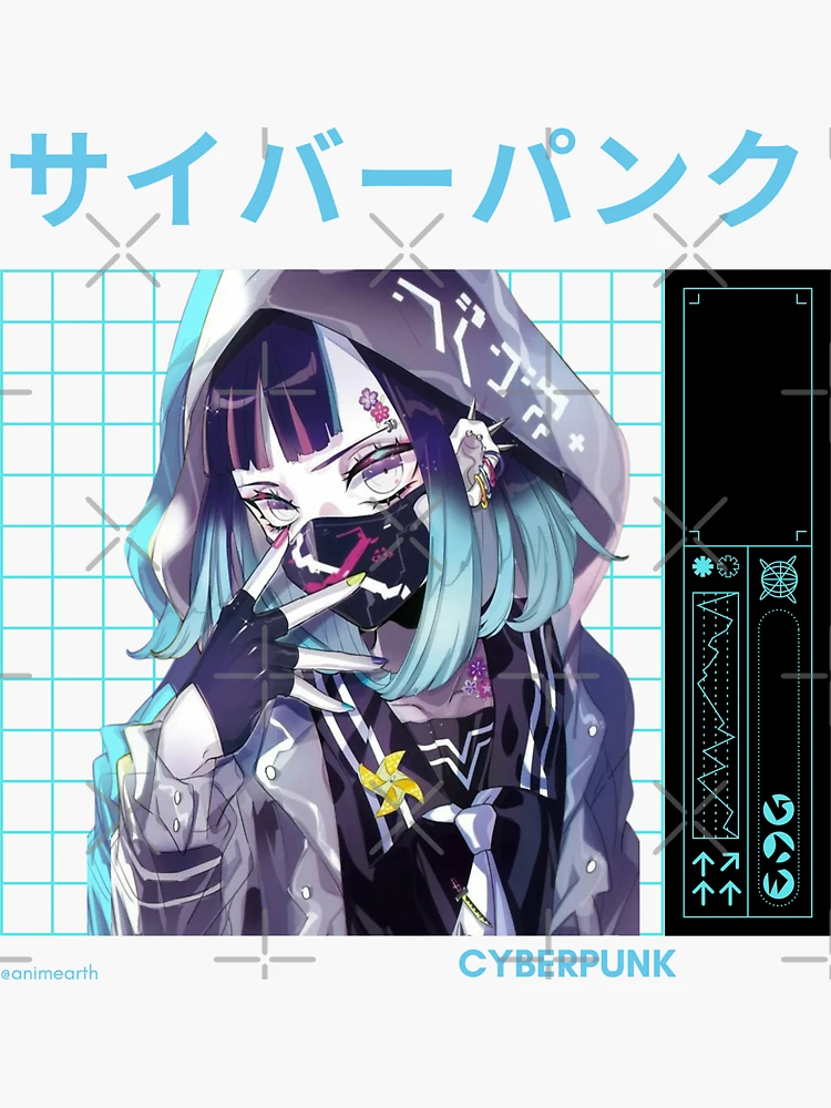 anime arth , anime , cyberpunk , anime girl , futurist Poster for Sale by  AnimeArth