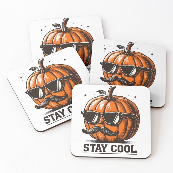 Item preview, Halloween Pumpkin - Stay Cool designed and sold by GalaxyExplorers.