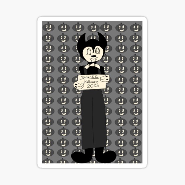Item preview, Boxer & Co. Halloween Poster 2023 designed and sold by Boxer-n-co.