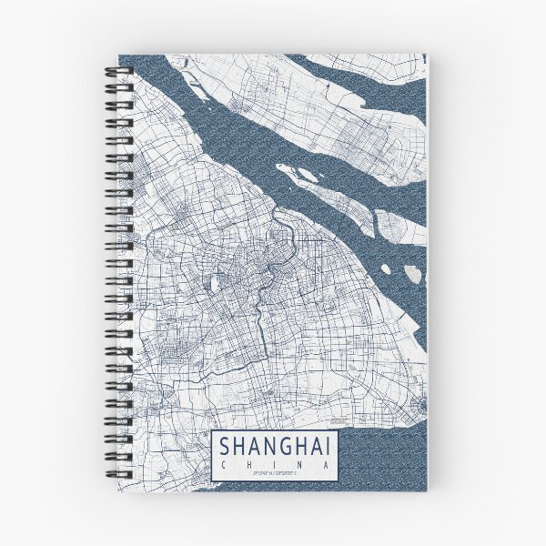 Item preview, Shanghai City Map of China - Coastal designed and sold by deMAP.