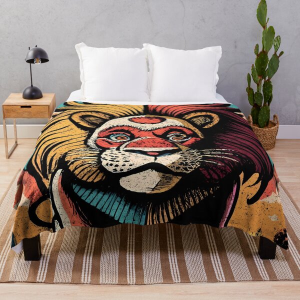 Item preview, Steady Rolling Lion Prints Sad Circus Lion designed and sold by SteadyRolling.