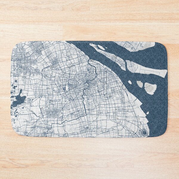 Item preview, Shanghai City Map of China - Coastal designed and sold by deMAP.