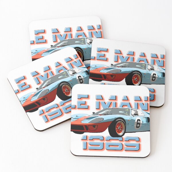 Item preview, Ford GT40 Race Car in Blue and Orange 1969 designed and sold by KLloydPhotos.